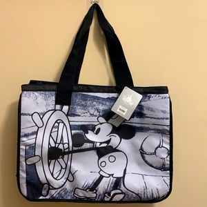 NWT Disney Mickey Mouse Steamboat Willie Tote Bag